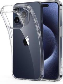 ★iPhone 15 Pro Max ケース 高い透明度 シリコン クリア
