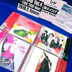 SID 初回限定盤 4枚 セット CD DVD ★すべて 帯付!!★ まとめて