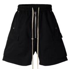 MIJKO ハーフパンツ リックオウエンス風 Rick Owens風 y2k Rick Owens Half Pants☆リックオウエンス ハーフ パンツ パンツ