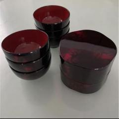 【新品未使用・美品】山中塗 高級漆器 盛器セット（二段重箱＆飾り盆） Amazon | 祖雅堂 上質漆器 山中漆器 2段入れ子式でコンパクトに