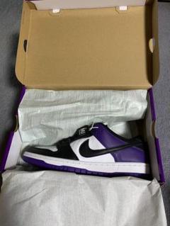 国内正規品 NIKE SB DUNK LOW COURT PURPLE 29.5