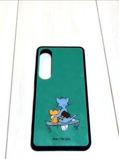 Xperia 1 VII トムとジェリー / ハイブリッドケース ハンマー 緑