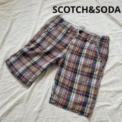 チェック柄 コットンショートパンツのサムネイル