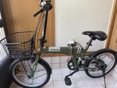Jeep 折りたたみ自転車 ミニベロ グリーン 前バスケット付き 楽天市場】jeep 自転車（カラーカーキグリーン）（折りたたみ