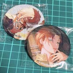 プロセカ 東雲彰人 28B 38B グリッター缶バッジ 2点セット
