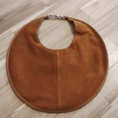 ZARA ブラウン 円形バッグ