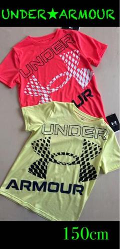 新品タグ付　150㎝アンダーアーマーUNDERARMOUR Tシャツ2枚組