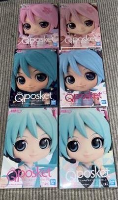 初音ミク 桜ミク Q posket 6点セット - メルカリ