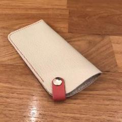 本革 レザークラフト メガネケース ペンケース 小物入れ ハンドメイド