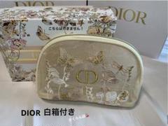 Dior キルティングミラー ハンドミラー母の日刺繍ポーチノベルティ