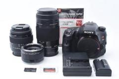 ♥美品♥ SONY ソニー α57 ダブルレンズ 初心者向け 一眼レフ