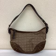 極美品✨️COACH　ホーボー　ミニシグネチャー　トートバッグ　肩掛け　ブラック COACH - 【極美品】COACH ホーボー ミニシグネチャー トート