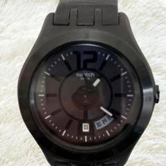 【本日限定】 スウォッチ Swatch ag 2010 スイス製 ブラックモデル