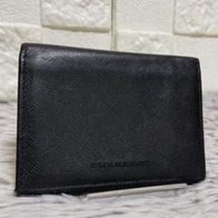 BURBERRY 名刺入れ カードケース ノバチェック ブラック - メルカリ