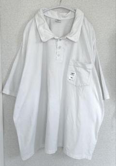 CAMBER FINEST 3XL 胸プリント リメイク ビッグポロシャツ