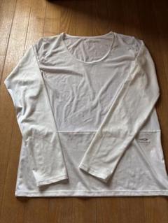 TIGORA メッシュ長袖シャツ ホワイト