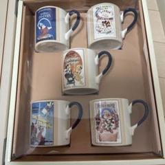 【新品】 ディズニーポスターコレクション1.2.3 マグカップセット Disney - Disneyポスターコレクション マグカップの通販 by