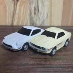 プルバックカー2台セット トヨタ セリカ 1600GT/日産