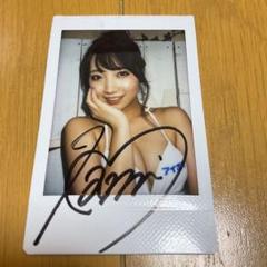 週末値下げ　加美杏奈　チェキ　直筆サイン入