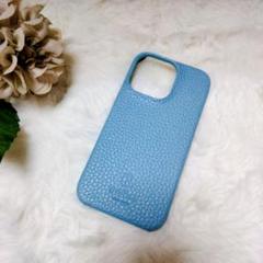 ✨残り１点✨iPhoneスマホケースアイフォン 13PRO用カバー ネイビー