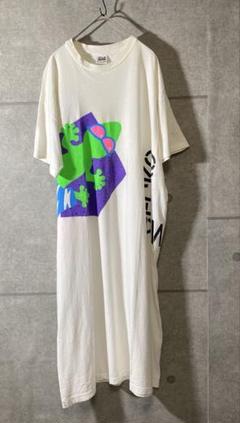 80s90sシングルステッチロングtシャツ GECKO HAWAII USA製