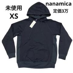 未使用 ナナミカ パーカー スウェット ブラック レディース ブラック WM ジェイダ GYDA MILIGY LOOSEスウェットパーカー （ブラック