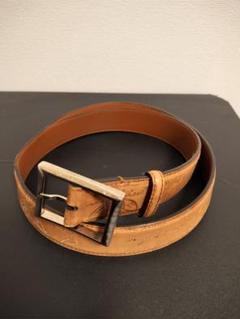 新品 ベルルッティ ストレッチメッシュベルト ヴェネチアレザー 茶