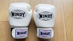 WINDY ボクシンググローブ 10オンス白色 WINDY ウィンディ キック ボクシンググローブ BGVH 10オンス