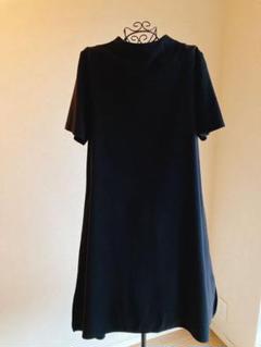 ユニクロ　ボトルネックワンピース　ブラック　Sサイズ　UNIQLO
