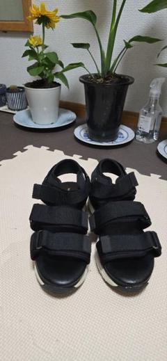 スポーツサンダル 黒