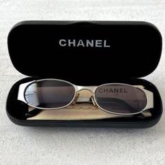 希少◎ CHANEL サングラス 09613 シルバー ココマーク シャネル
