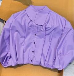 専用ENFOLD WASHABLE BALLOON CROPPED SHIRT WASHABLE BALLOON CROPPED SHIRT