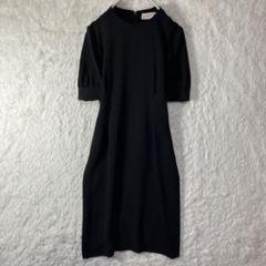 美品　ジバンシー　ワンピース　半袖 金ボタン ヴィンテージ 紫 GIVENCHY GIVENCHY - 美品 ジバンシー ワンピース 半袖 金ボタン