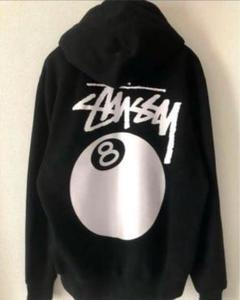 【６４%off❗️】stussy 新品 8BALL 新作 L 黒 パーカー ☆送料・関税込☆Stussy☆Stussy 8 Ball Fade Hoodie Black