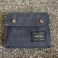 美品 Poter ポーター デニム 二つ折り財布 希少 楽天市場】ポーター 財布 デニムの通販