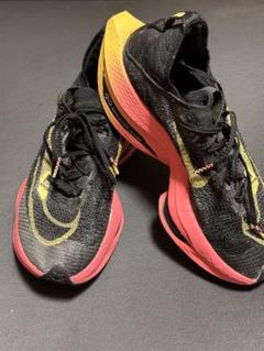ナイキ ウィメンズ エアズーム アルファフライ2美品size23.0㎝バック付き NIKE◇エア ズーム アルファフライ ネクスト 2/25cm/WHT