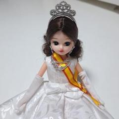 お値下げ!株主優待2019年 限定リカちゃん人形 純白花柄ドレス