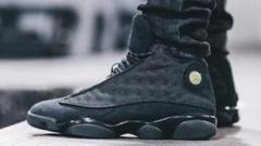 美品NIKE AIR JORDAN 13 RETRO BLACK CAT26cm