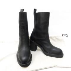 【美品】エルメス ドニア サイドゴアブーツ レザー