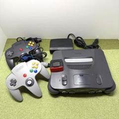 Nintendo 64 本体　コントローラー2個付き　ジャンク品　ニンテンドー