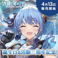 最終値下 VTuber ホロライブ 星街すいせい 3周年記念 メタルキーホルダー 2025年最新】星街すいせい 誕生日＆活動三周年記念 星街すいせい