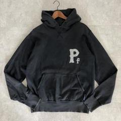 90s PHAT FARM スウェットパーカー フーディー/L/フェード