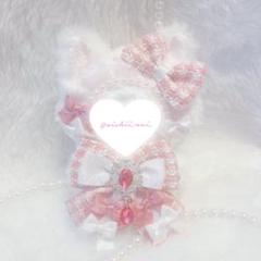 【約10cm 】手が動く♡肉球おすわりぬい服 アンティークピンク 垂れ耳うさぎ 68cbf40a88ccaaf9b5902071d31c1d