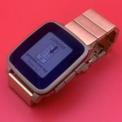 Pebble Smartwatch ゴールド