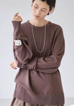 washed vneck knit todayful - メルカリ