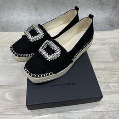 A*M様 美品！ ユナイテッドアローズ ビジュー エスパドリーユ スリッポン 3 A*M様 美品！ ユナイテッドアローズ ビジュー エスパドリーユ