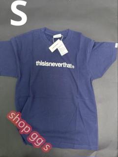 新品未使用thisisneverthat ネイビー Mサイズ thisisneverthat ネイビー Tシャツ Sサイズ - メルカリ