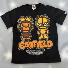 CARFIELD Tシャツ ブラック A BATHING APE 120cm