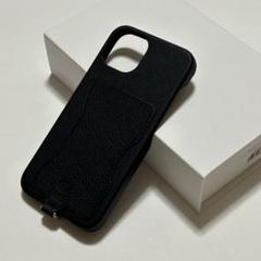 【新品未使用】デミュウDEMIU スマホケース チャコール iPhoneSE 新品未使用】デミュウDEMIU スマホケース チャコール iPhoneSE