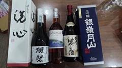 お酒4本まとめ売り 日本酒4本・赤ワイン1本セット まとめ売り - メルカリ